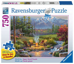 Ravensburger - Riverside Livingroom 750 Piece Large Format Puzzle