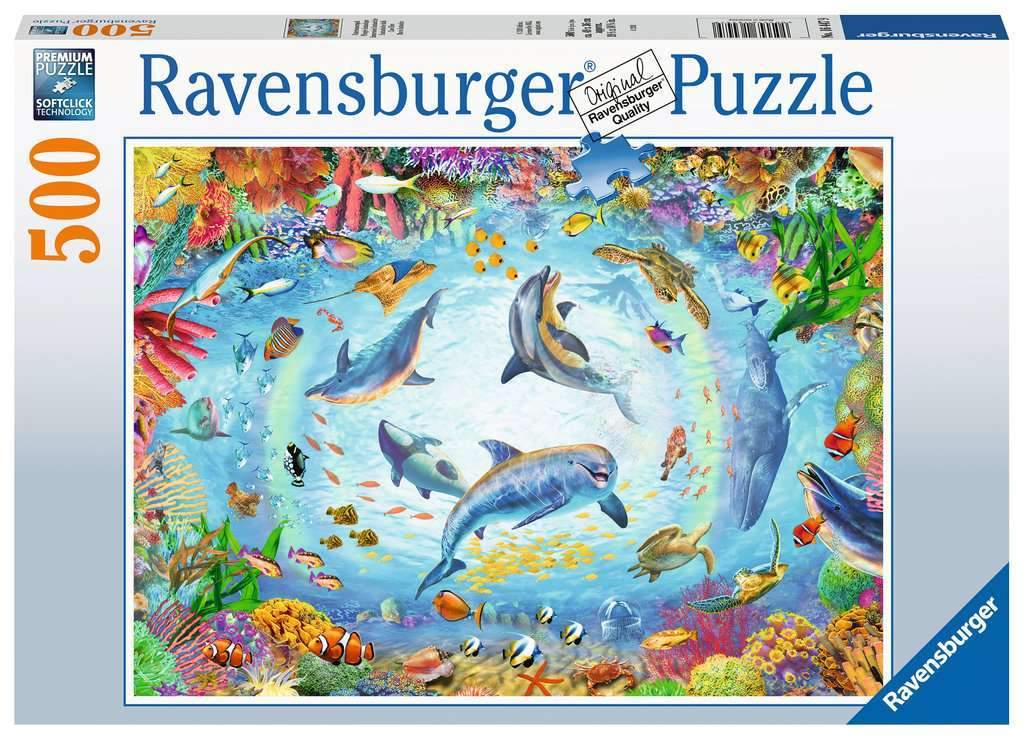 Ravensburger - Cave Dive 500 Piece Jigsaw Puzzle