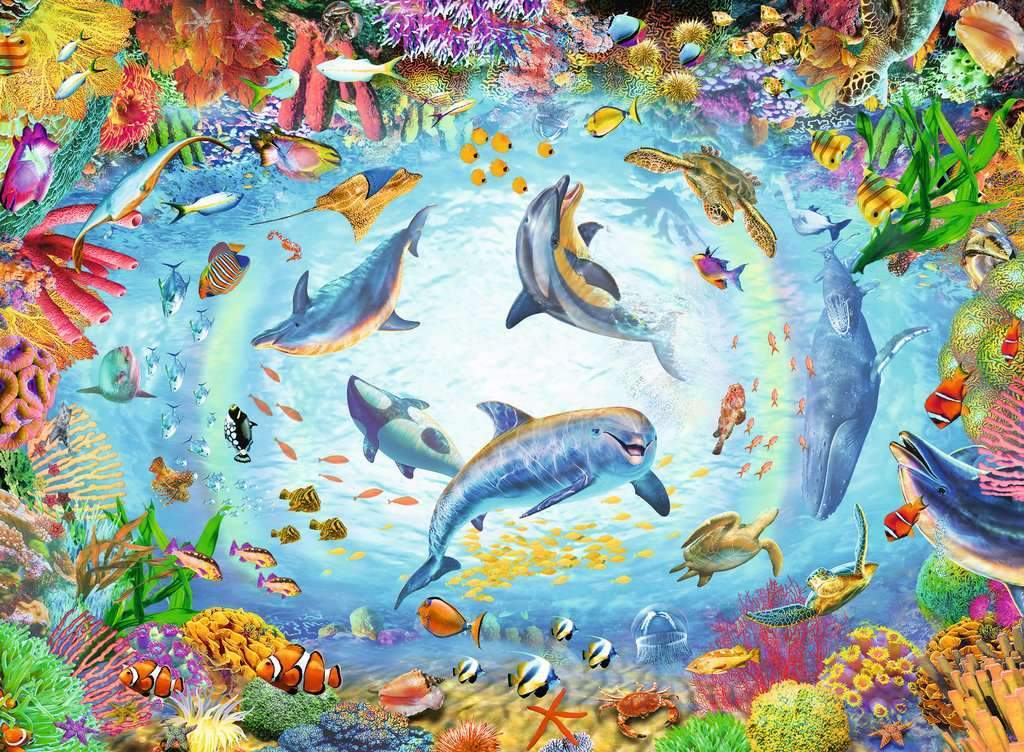 Ravensburger - Cave Dive 500 Piece Jigsaw Puzzle