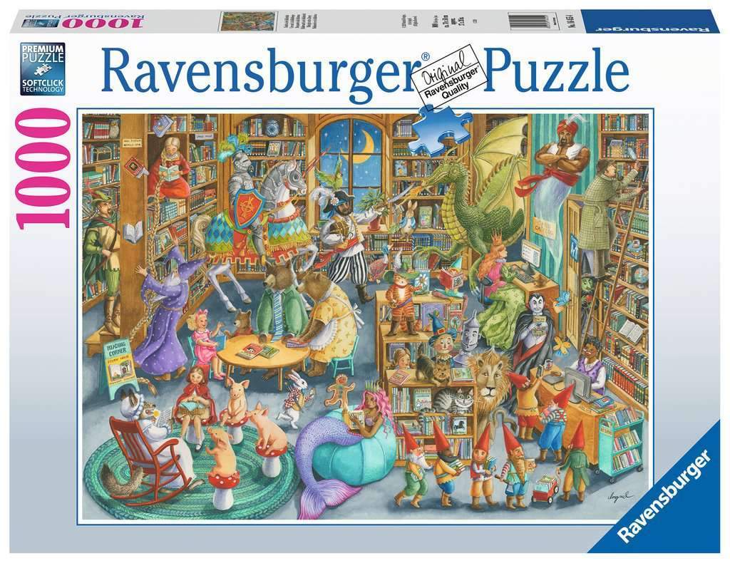 Ravensburger - Midnight at the Library 1000 Piece Adult's Puzzle