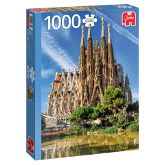 Jumbo - Sagrada Familia View, Barcelona 1000 Piece Jigsaw Puzzle