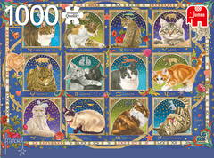 Jumbo - Francien van Westering: Cat Horoscope 1000 Piece Jigsaw Puzzle