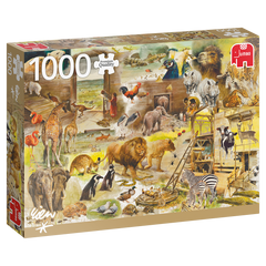 Jumbo - Building Noah's Ark 1000 Piece Jigsaw Puzzle