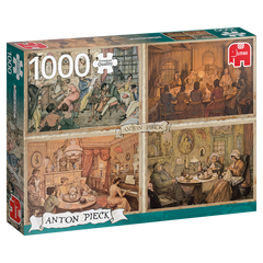 Jumbo - Anton Pieck: Living Room Entertainment 1000 Piece Jigsaw Puzzle