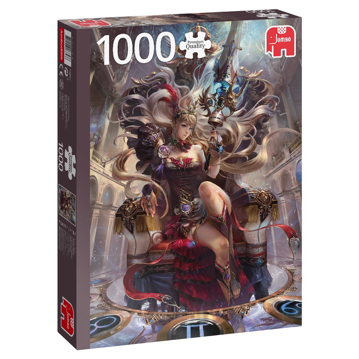 Jumbo - Zodiac Queen 1000 Piece Jigsaw Puzzle - DISC