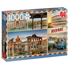 Jumbo - Greetings From Rome 1000 Piece Jigsaw Puzzle