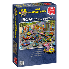 Jumbo - Jan van Haasteren: The Fair Bumper Cars 150 Piece Adult's Jigsaw Puzzle