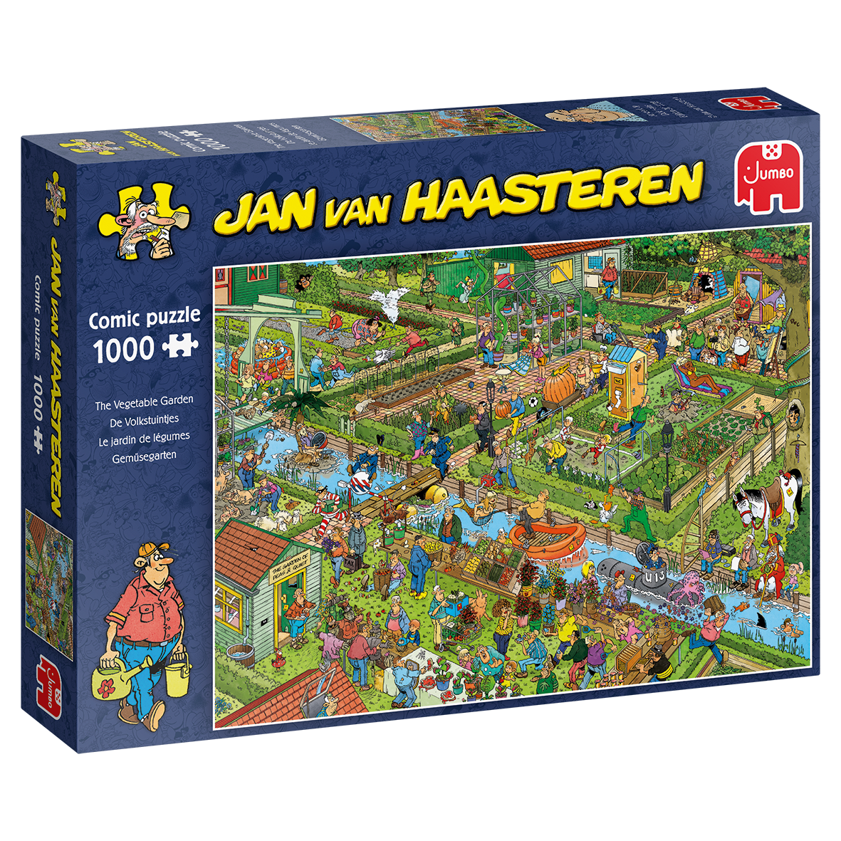 Jumbo - Jan van Haasteren: The Vegetable Garden 1000 Piece Adult's Jigsaw Puzzle