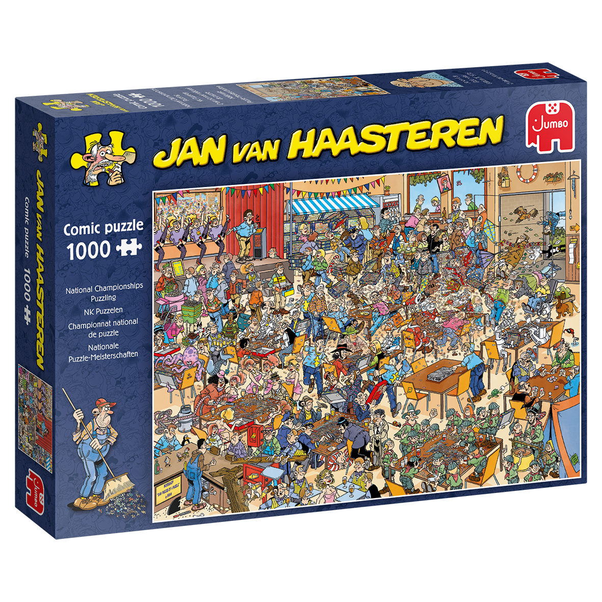 Jumbo - Jan van Haasteren: National Championships Puzzling 1000 Piece Adult's Jigsaw Puzzle