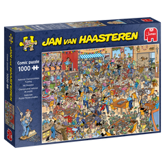 Jumbo - Jan van Haasteren: National Championships Puzzling 1000 Piece Adult's Jigsaw Puzzle