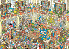 Jumbo - Jan van Haasteren: The Library 1000 Piece Adult's Jigsaw Puzzle