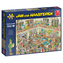 Jumbo - Jan van Haasteren: The Library 1000 Piece Adult's Jigsaw Puzzle