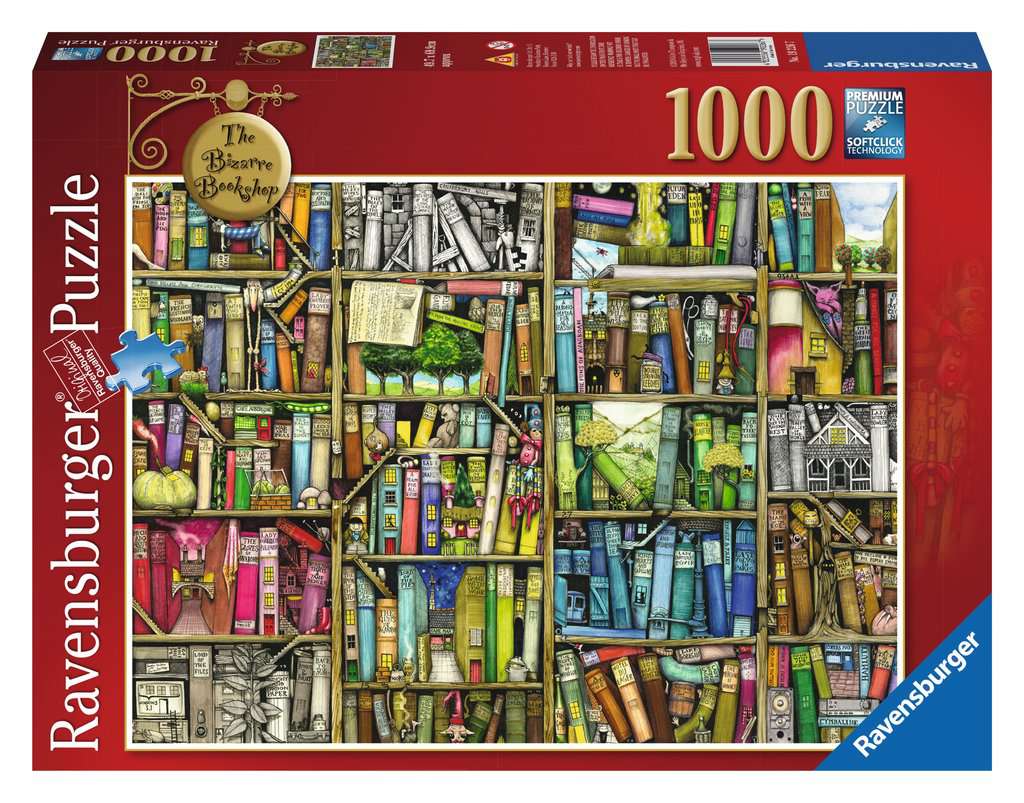 Ravensburger - Colin Thompson: The Bizarre Bookshop 1000 Piece Puzzle