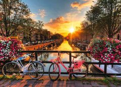 Ravensburger - Bicycles in Amsterdam 1000 Piece Adult's Jigsaw Puzzle