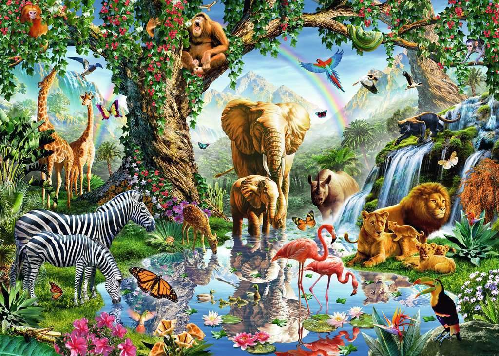 Adventures in the Jungle 1000pc