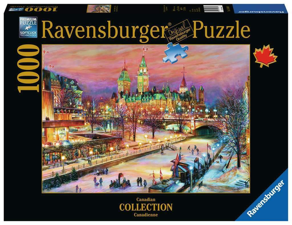 Ravensburger - Canadian Collection: Ottawa Winterlude Festival 1000 Piece Adult's Jigsaw Puzzle