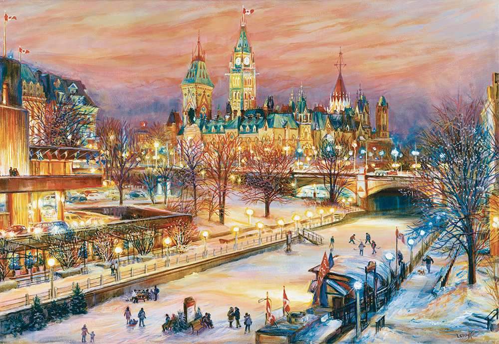 Ravensburger - Canadian Collection: Ottawa Winterlude Festival 1000 Piece Adult's Jigsaw Puzzle