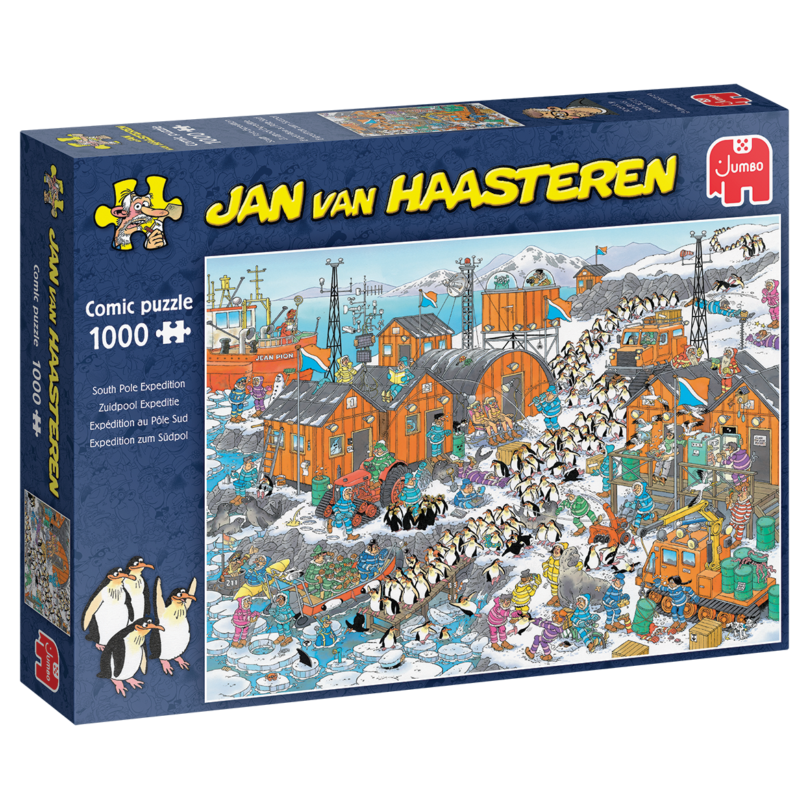 Jumbo - Jan van Haasteren: South Pole Expedition 1000 Piece Adult's Jigsaw Puzzle