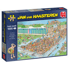 Jumbo - Jan van Haasteren: Pool Pile-Up 1000 Piece Adult's Jigsaw Puzzle