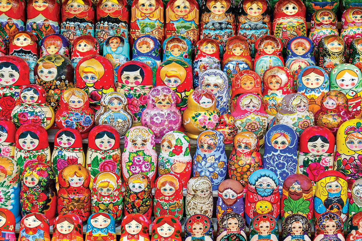 Eurographics - Russian Matryoshka Dolls 1000 Piece Jigsaw Puzzle