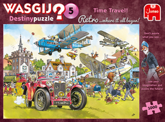 Jumbo - Wasgij? Retro Destiny #5 Time Travel! 1000 Piece Adult's Jigsaw Puzzle