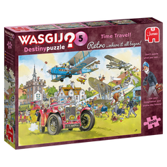 Jumbo - Wasgij? Retro Destiny #5 Time Travel! 1000 Piece Adult's Jigsaw Puzzle