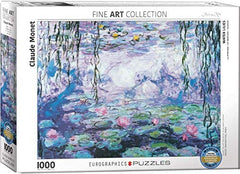 Eurographics - Monet - Water Lillies 1000 Piece Jigsaw Puzzle