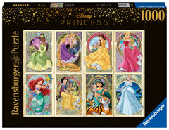 Ravensburger - Disney: Art Nouveau Princesses 1000 Piece Adult's Puzzle