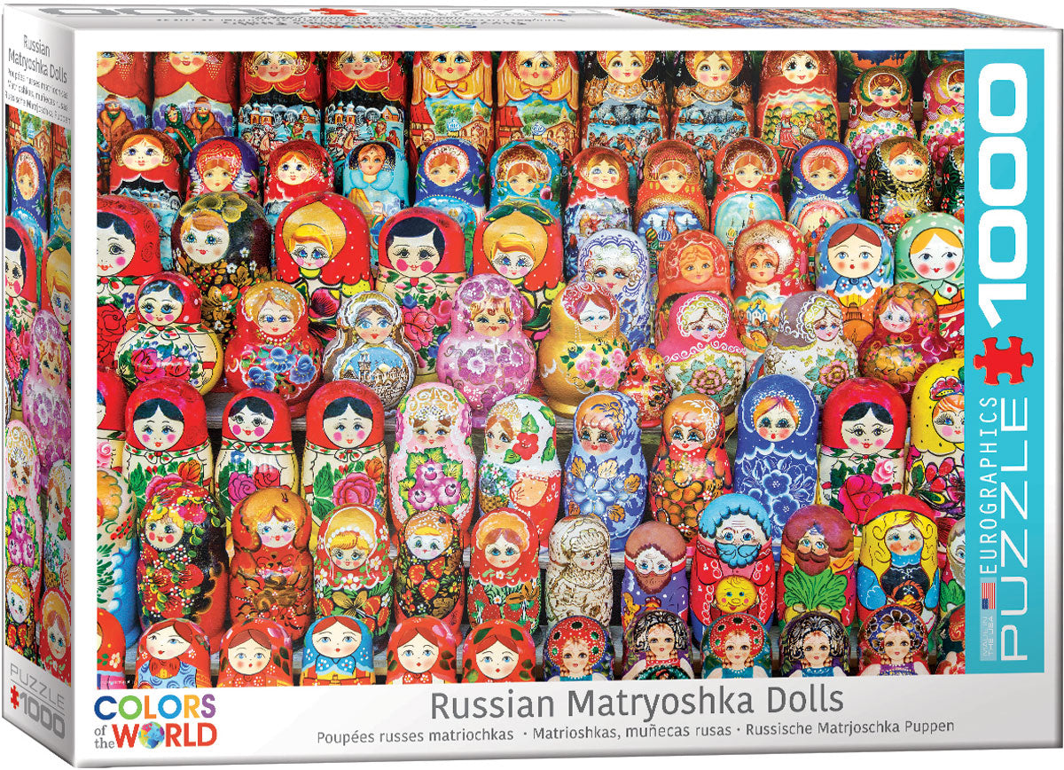 Eurographics - Russian Matryoshka Dolls 1000 Piece Jigsaw Puzzle