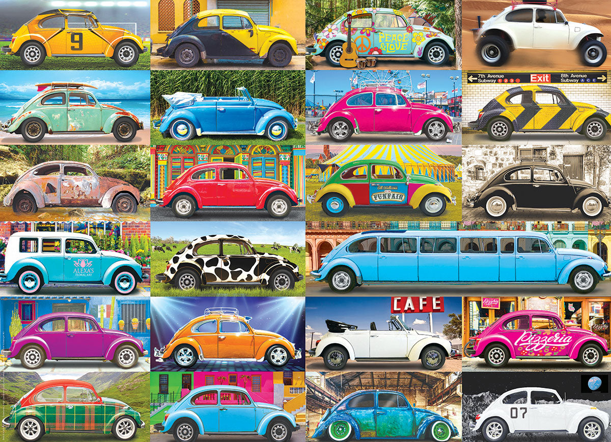 Eurographics - VW Beetle Gone Places 1000 Piece Jigsaw Puzzle