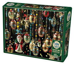 Cobble Hill - Christmas Ornaments 1000 Piece Jigsaw Puzzle