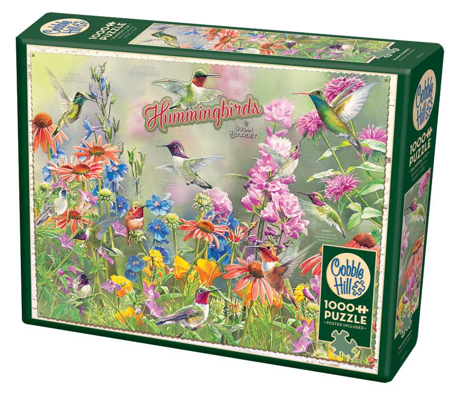 Cobble Hill - Hummingbirds 1000 Piece Jigsaw Puzzle