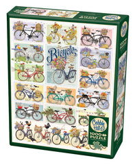 Cobble Hill - Bicycles 1000 Piece Jigsaw Puzzle