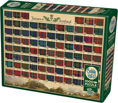 Cobble Hill - Tartans of Scotland 1000 Piece Jigsaw Puzzle