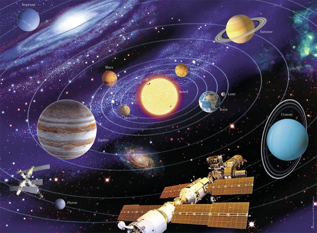 Ravensburger - Le Systeme Solaire (Solar System) 500 Piece Jigsaw Puzzle