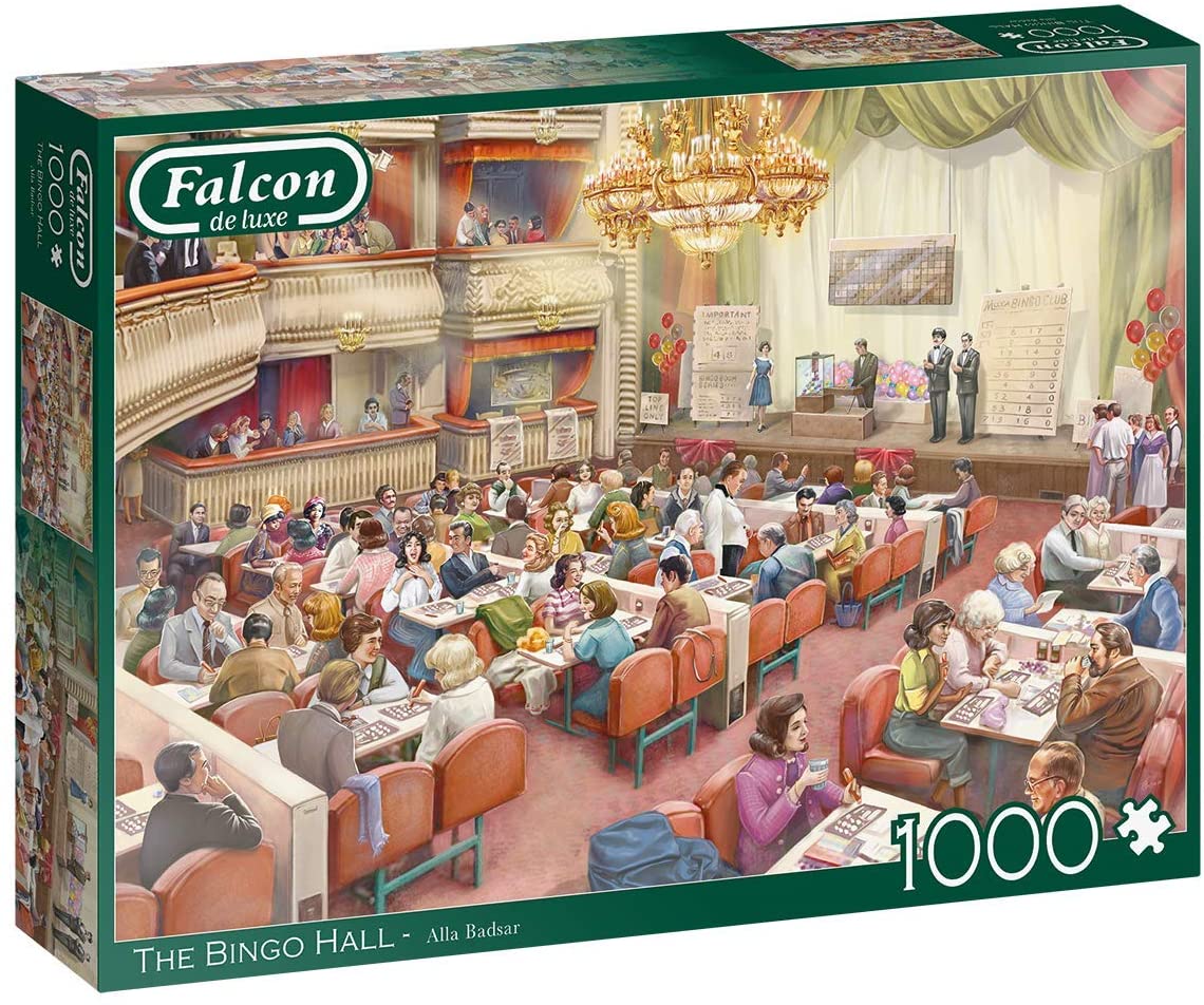 Falcon - The Bingo Hall 1000 Piece Adult's Jigsaw Puzzle