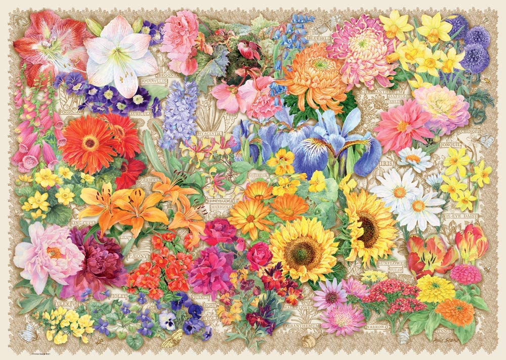 Ravensburger - Blooming Beautiful 1000 Piece Adult's Puzzle