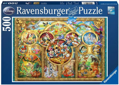 Ravensburger - Disney: Disney Family 500 Piece Jigsaw Puzzle