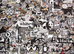 Cobble Hill - Black and White Animals 1000 Piece Jigsaw Puzzle