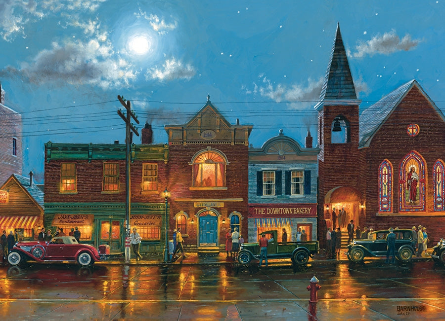 Cobble Hill - Evening Service 1000 Piece Jigsaw Puzzle - DISC