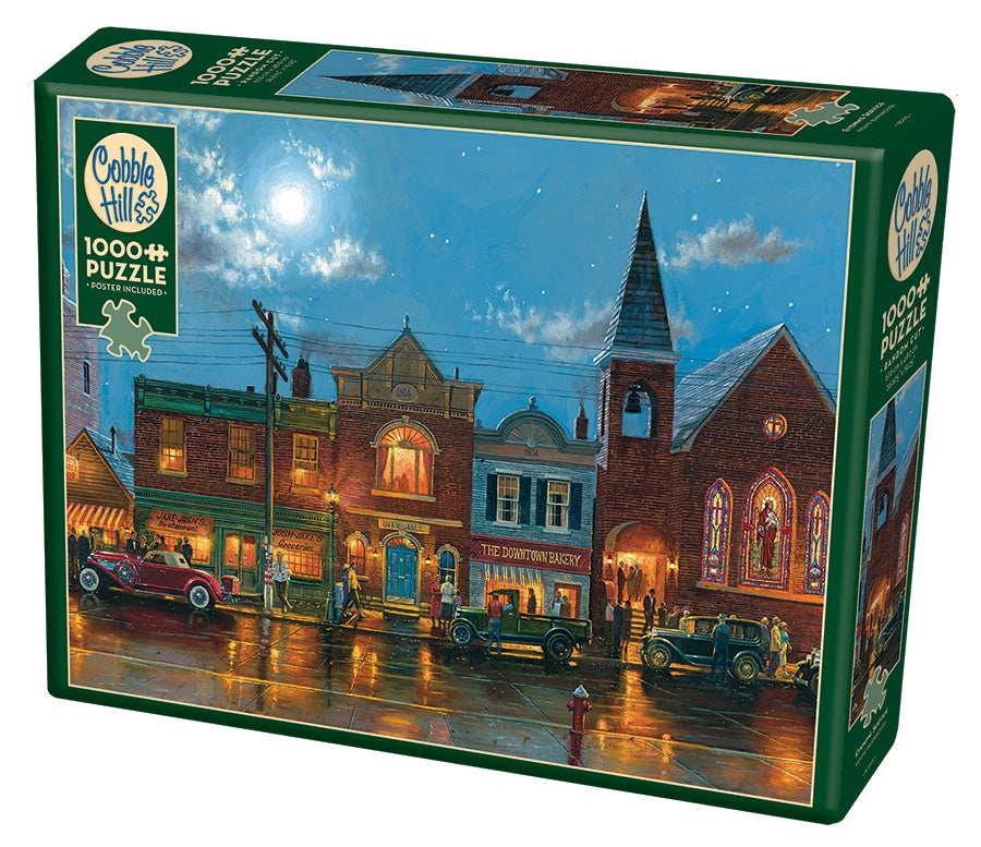 Cobble Hill - Evening Service 1000 Piece Jigsaw Puzzle - DISC