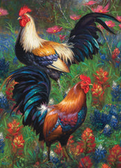 Cobble Hill - Roosters 1000 Piece Jigsaw Puzzle