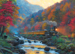 Cobble Hill - Smoky Train 1000 Piece Jigsaw Puzzle