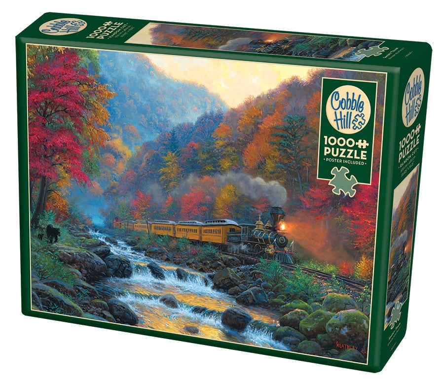 Cobble Hill - Smoky Train 1000 Piece Jigsaw Puzzle