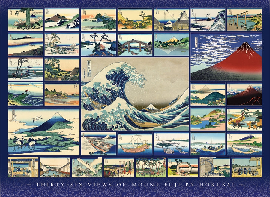 Cobble Hill - Hokusai 1000 Piece Jigsaw Puzzle