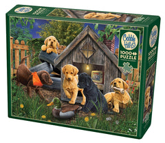 Cobble Hill - In The Doghouse 1000 Piece Jigsaw Puzzle