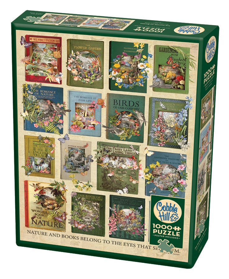 Cobble Hill - The Nature of Books 1000 Piece Jigsaw Puzzle