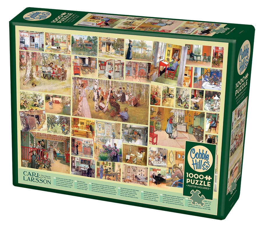 Cobble Hill - Carl Larrson 1000 Piece Jigsaw Puzzle