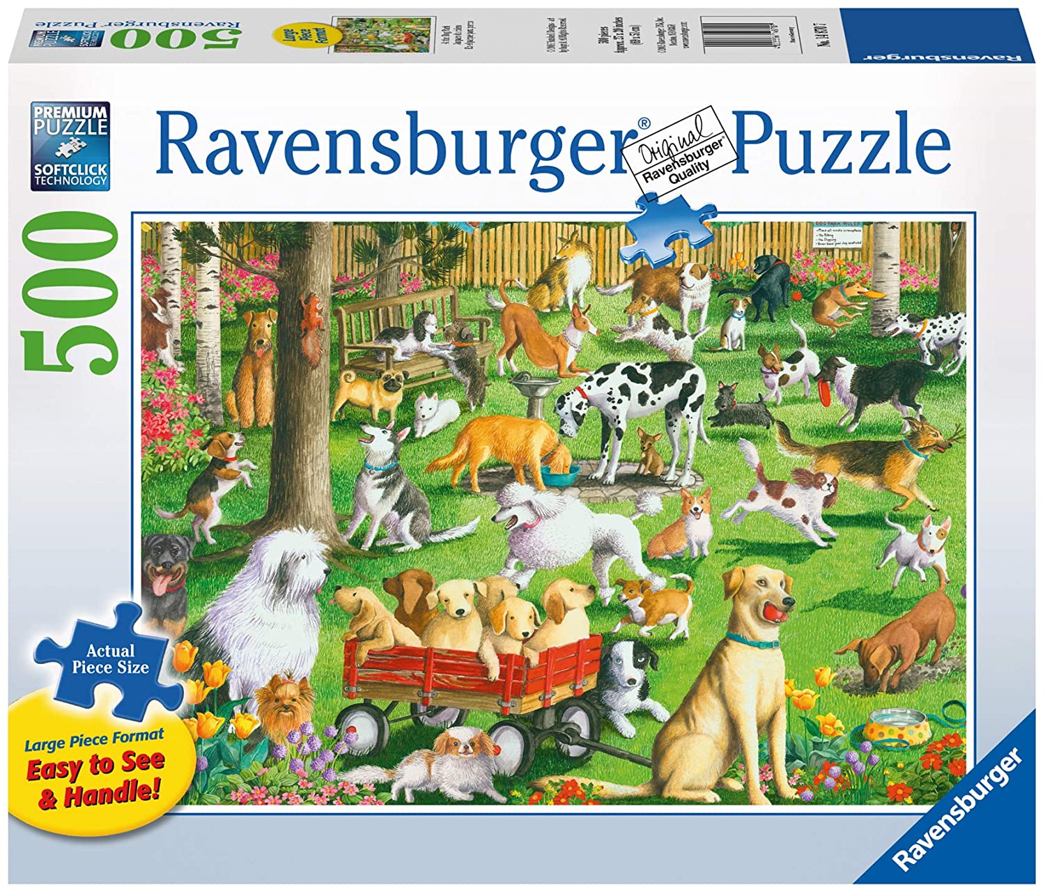 At the Dog Park Puzzle 500pcLF