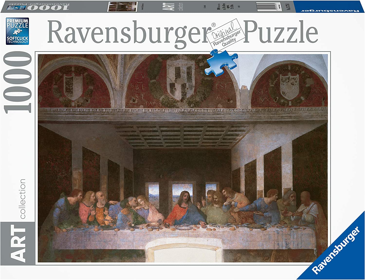 Ravensburger - Art Collection: Leonardo: L'ultima cena 1490s 1000 Piece Puzzle